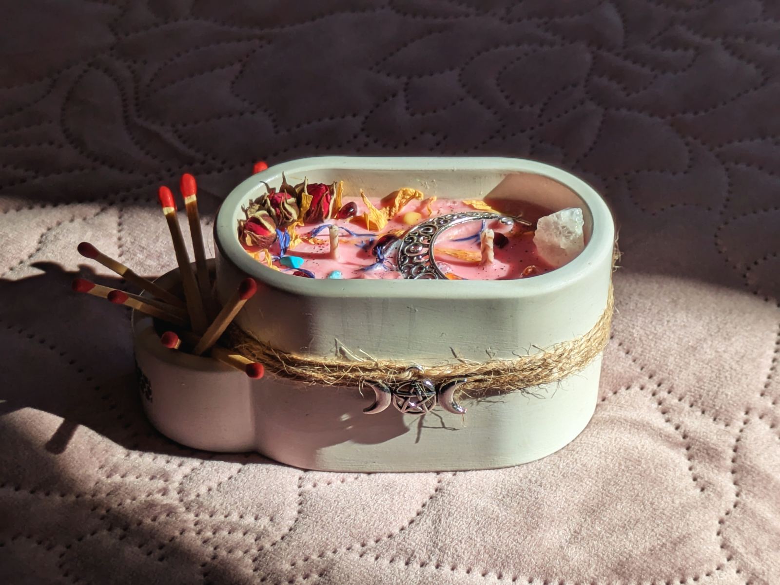 Bougie Rituel Lunaire – Éclat spirituel – Image 5