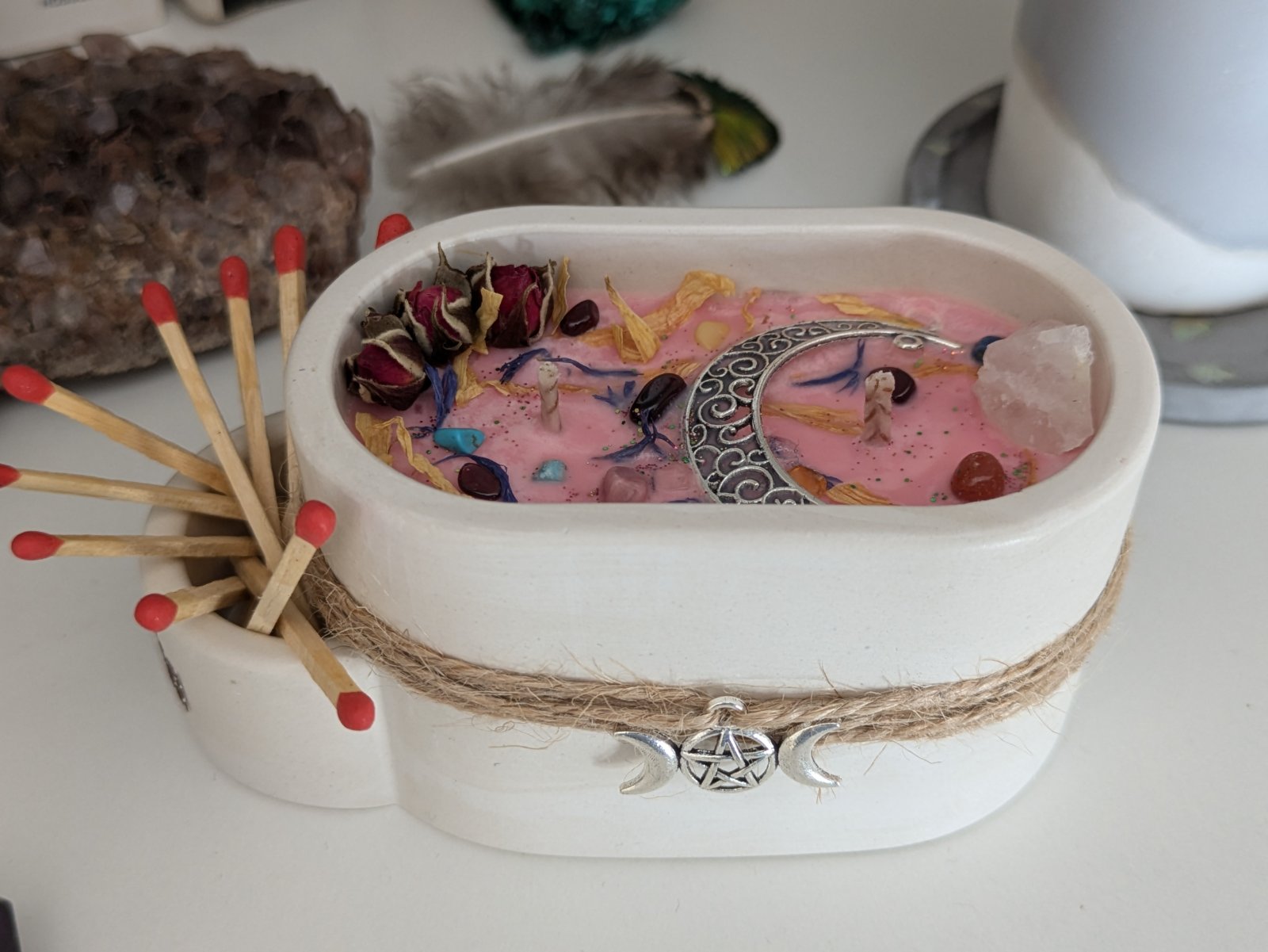 Bougie Rituel Lunaire – Éclat spirituel – Image 6