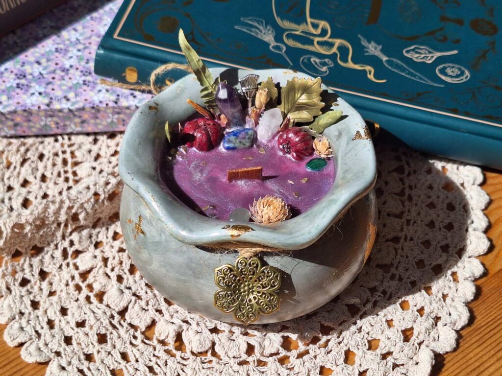 Bougie Chaudron Magique